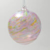 Handblown Glass Christmas Ornament - Prism Swirl - Image 2