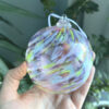 Handblown Glass Christmas Ornament - Prism Swirl - Image 3