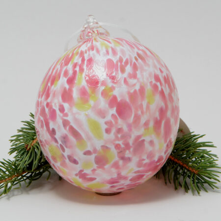 Handblown Glass Christmas Ornament - Candy Christmas