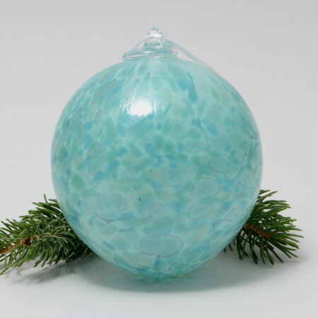 Handblown Glass Christmas Ornament - Indian Ocean