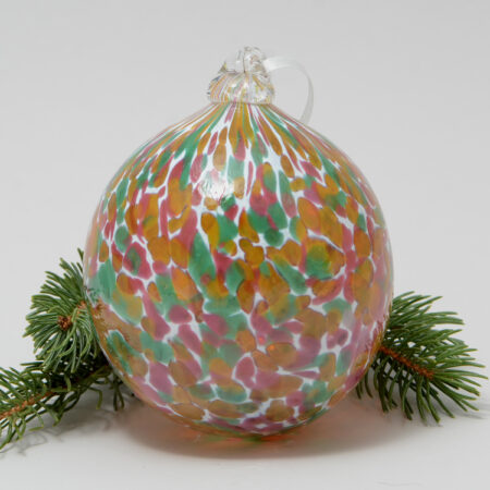 Handblown Glass Christmas Ornament - Random Bookstore Blend