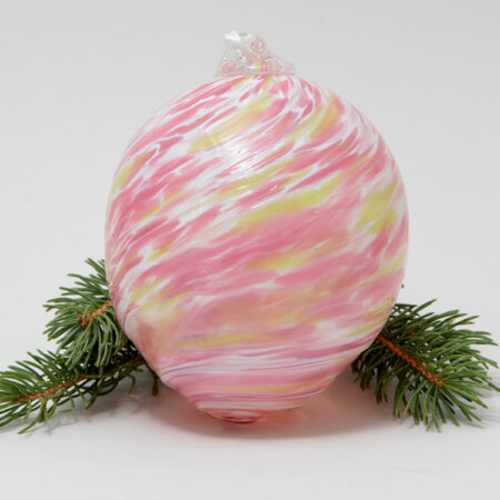 Handblown Glass Christmas Ornament - Grinchmas Twist