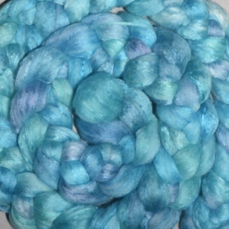 Hand-Dyed Roving - Aegean