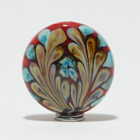 Focal Bead: Maraschino Kelp