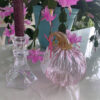Hand Blown Glass Pumpkin - Pink Princess - Image 3