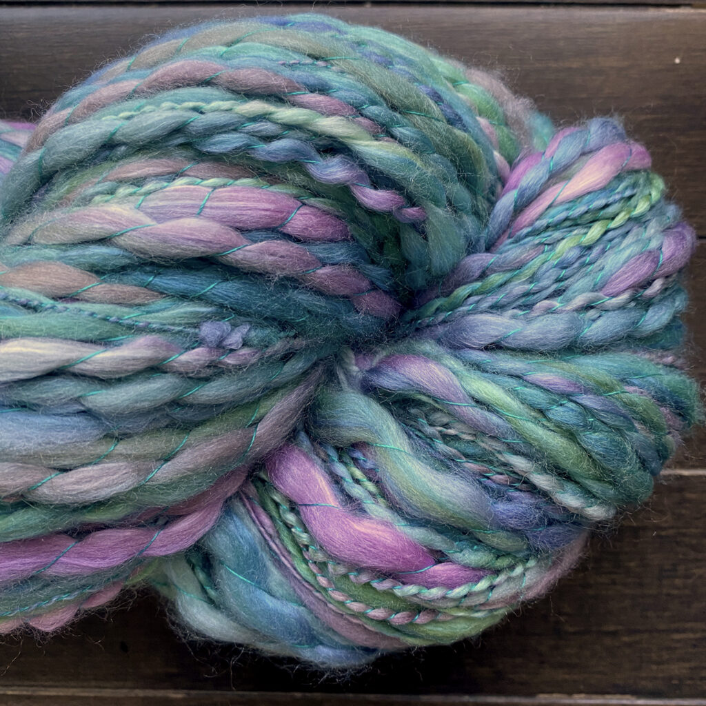 Handspun Art Yarn - Hot Duck
