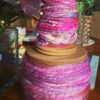 Handspun Art Yarn - Mulberries - Image 4