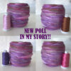 Handspun Art Yarn - Mulberries - Image 5