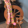 Handspun Art Yarn - Petal and Branch - Image 8