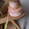 Handspun Art Yarn - Petal and Branch - Image 4