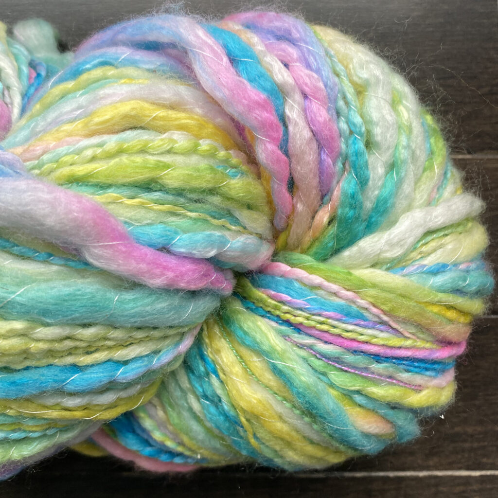 Handspun Art Yarn - Bikini Weather