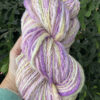 Handspun Art Yarn - Lavender Fields - Image 2