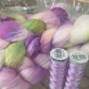 Handspun Art Yarn - Lavender Fields - Image 6