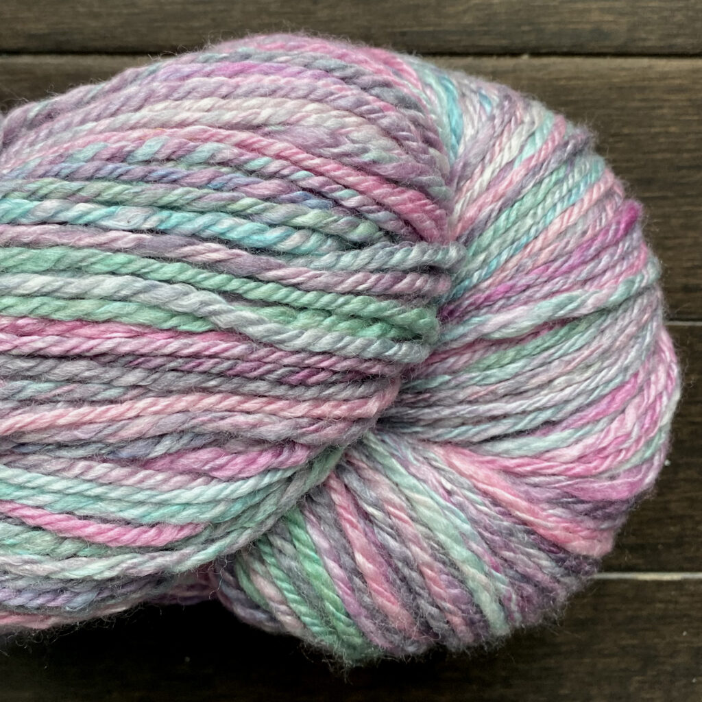 Handspun Yarn - Smoky Rose