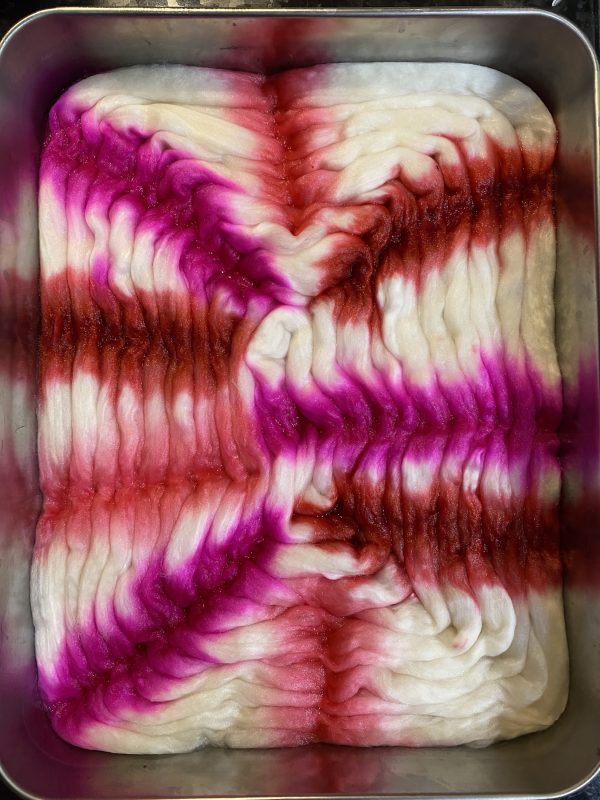 Hand-Dyed Roving - Sweet Valentine - Image 5