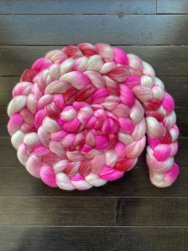 Hand-Dyed Roving - Sweet Valentine - Image 2