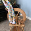 Hand-Dyed Roving - Confetti Angelfood - Image 3