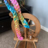 Hand-Dyed Roving - Tropical Rainbow - Image 3