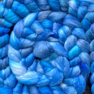 Hand-Dyed Roving - Stoonewashed