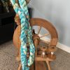 Handspun Art Yarn - Robin's Egg - Image 5