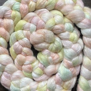 Hand-Dyed Roving - Summer Melon