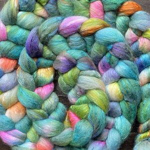 Hand-Dyed Roving - Verdant