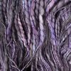 Handspun Art Yarn - Black Plum - Image 3