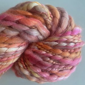 Handspun Art Yarn - Bright Autumn