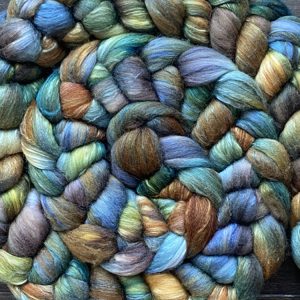 Hand-Dyed Roving - Manly