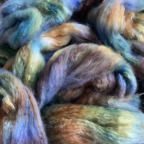 Hand-Dyed Roving - Manly - Image 4