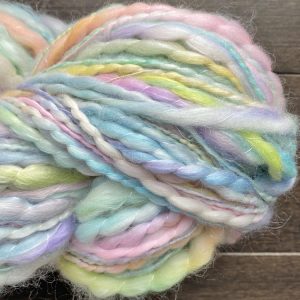 Handspun Art Yarn - Soap Bubble