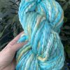 Handspun Art Yarn - Robin's Egg - Image 2
