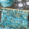 Handspun Art Yarn - Robin's Egg - Image 4