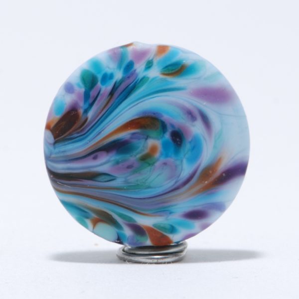 Focal Bead: Peacock's Pyjamas Flourish - Image 3