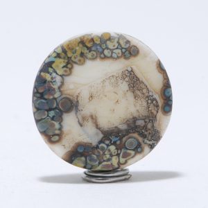 Focal Bead: Monochrome Mountain