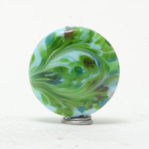 Focal Bead: Sky Nymph Flourish