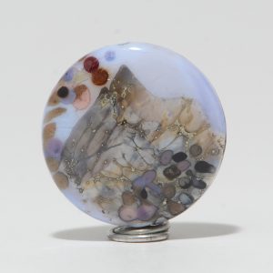 Focal Bead: Lavender Mountain