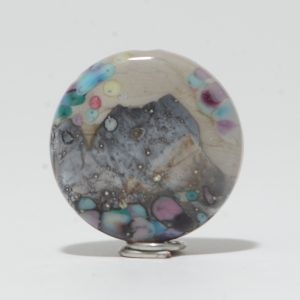 Focal Bead: Concrete Mountain