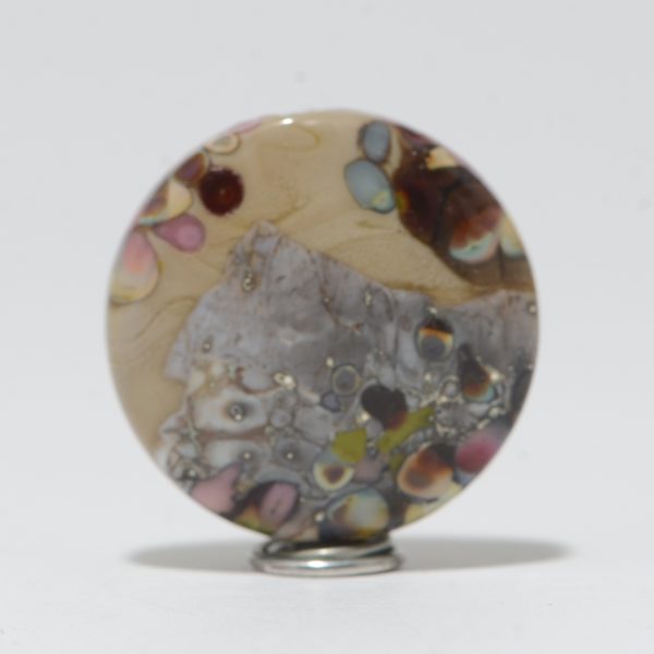 Focal Bead: Strawberry Margarita Mountain - Image 3