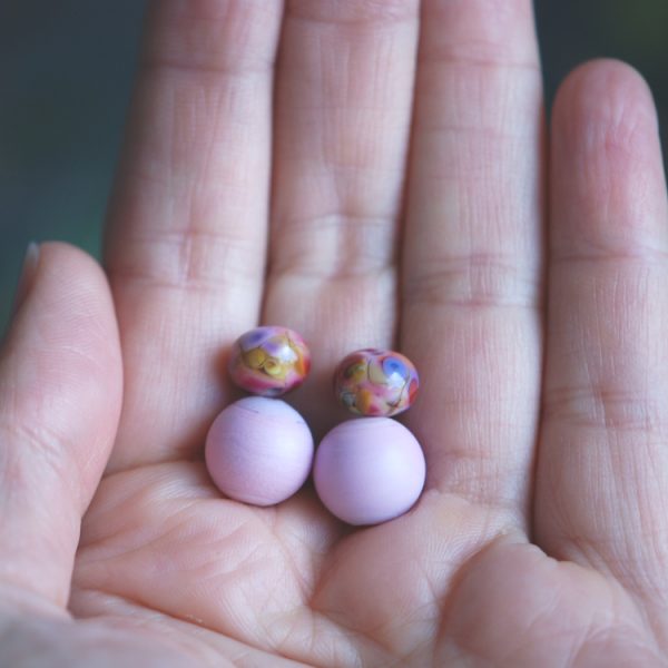 Earring Beads:  Winsome Bubblegum Dangles - Image 3