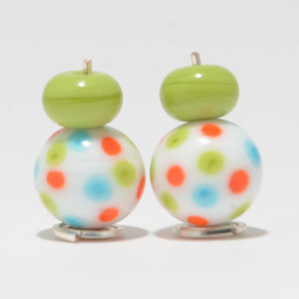 Earring Beads:  Summer Citrus Dangles