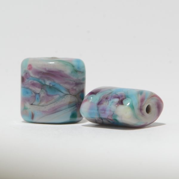 Earring Beads: Concrete Aloha Nuggets - Image 3