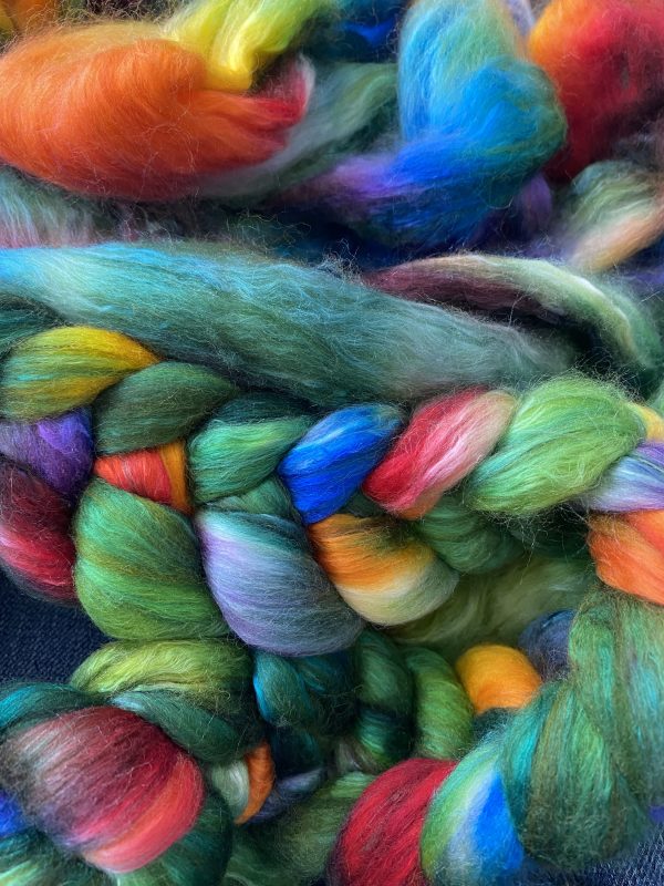 Hand-Dyed Roving - Lucky Charms - Image 4