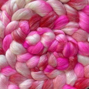 Hand-Dyed Roving - Sweet Valentine