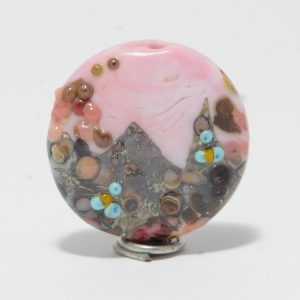 Focal Bead: Forget Me Not Mountain