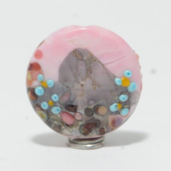 Focal Bead: Forget Me Not Mountain - Image 2