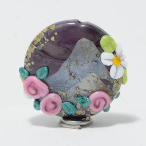Focal Bead: Spring Plum Mountain