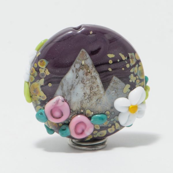 Focal Bead: Spring Plum Mountain - Image 2