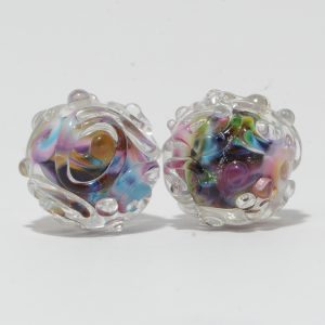 Earring Beads:  Wildberry Wiggles