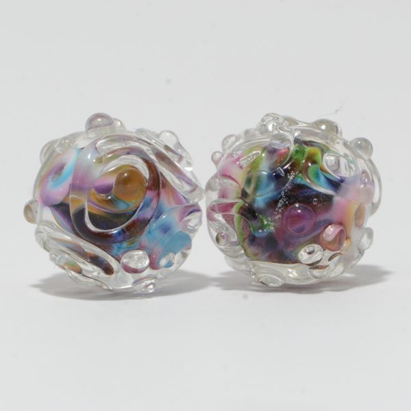Earring Beads:  Wildberry Wiggles